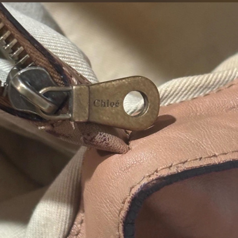 Tan Leather Women's Bag - Picture 6 of 8